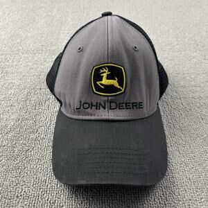 John Deere Hat Adult One Size Adjustable Mesh Cap Casual Men's